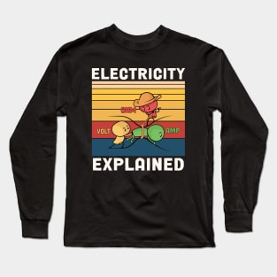 Electricity Explained Long Sleeve T-Shirt